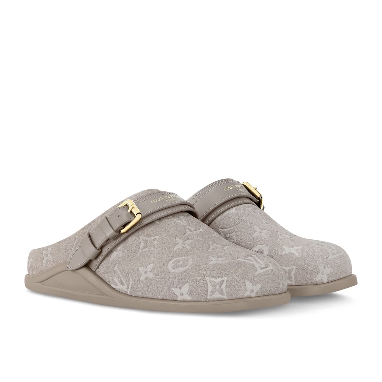 Louis Vuitton To Go Flat Comfort Clog Hazelnut Brown 1Ahlvs