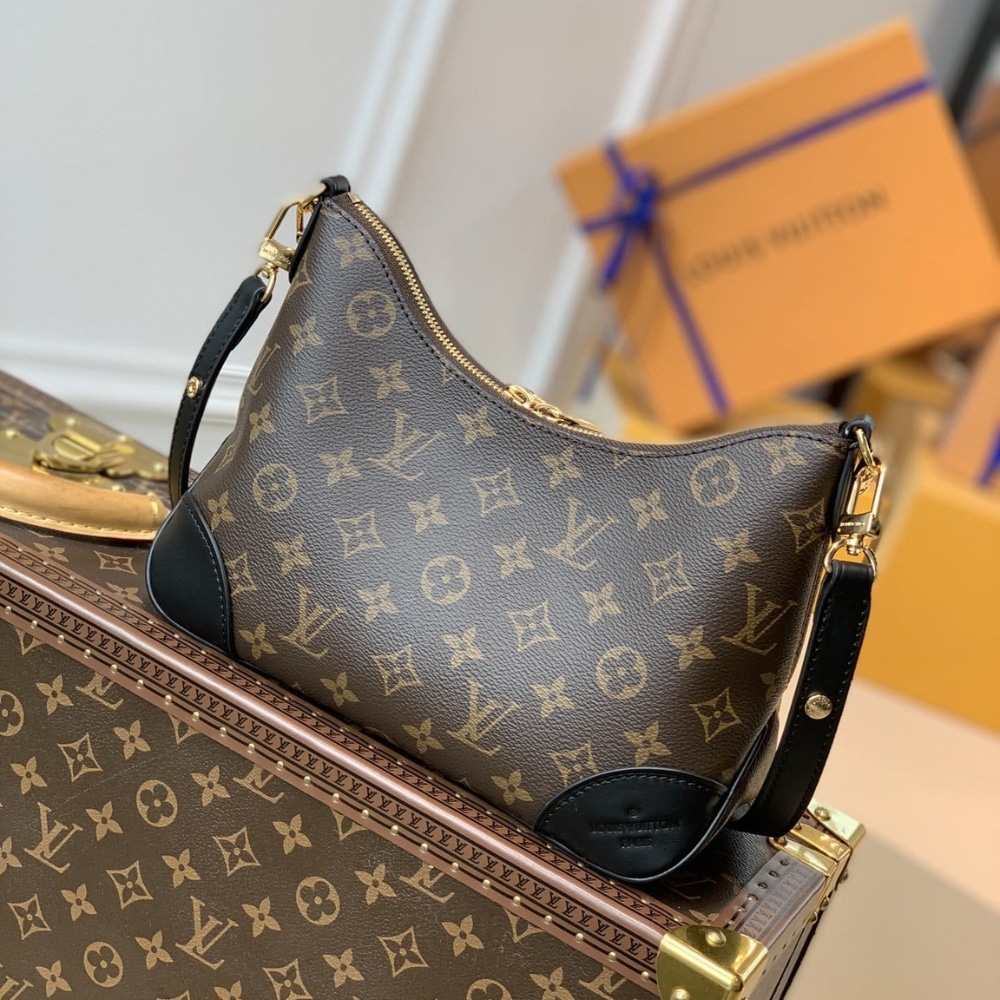 Louis Vuitton Boulogne PM Monogram Black 26Cm M45831 - Image 2