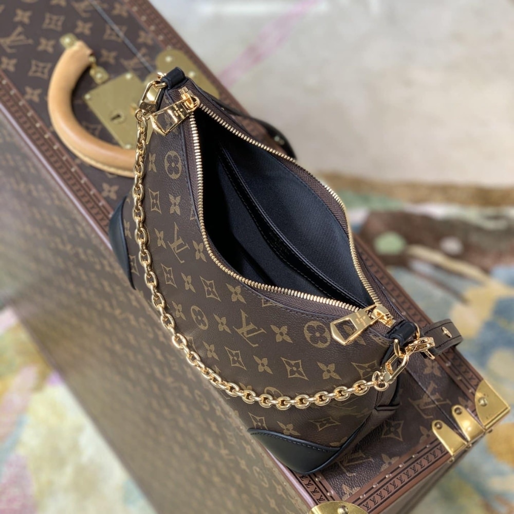 Louis Vuitton Boulogne PM Monogram Black 26Cm M45831 - Image 4