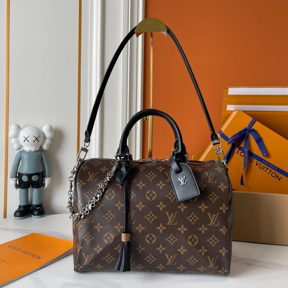 Louis Vuitton Speedy Soft 30 Dark Brown 30Cm M12243 - Image 2