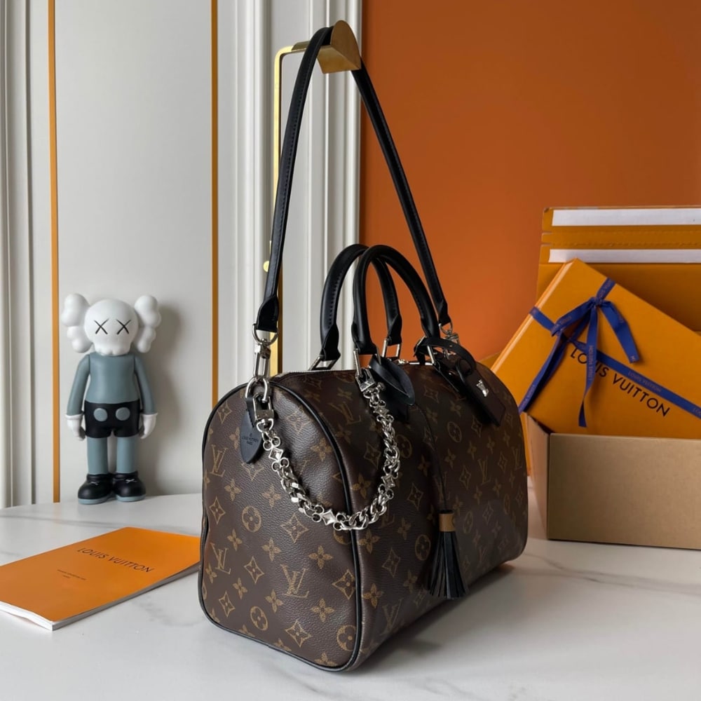 Louis Vuitton Speedy Soft 30 Dark Brown 30Cm M12243 - Image 3