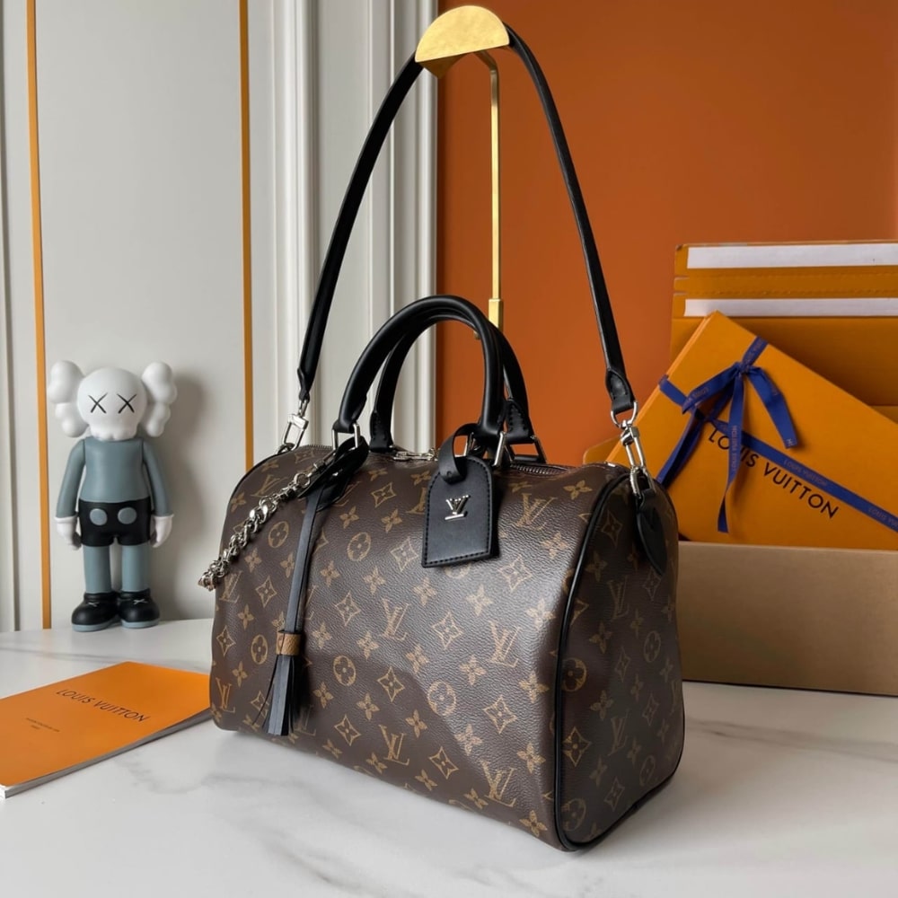 Louis Vuitton Speedy Soft 30 Dark Brown 30Cm M12243 - Image 4