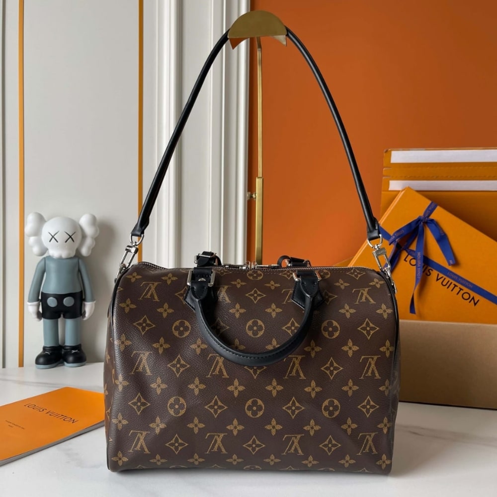 Louis Vuitton Speedy Soft 30 Dark Brown 30Cm M12243 - Image 5
