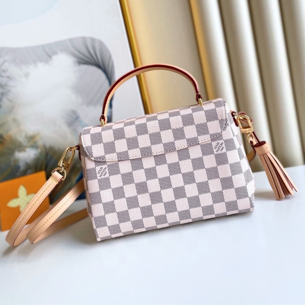 Louis Vuitton Croisette Damier Azur Canvas 24Cm N41581 - Image 5