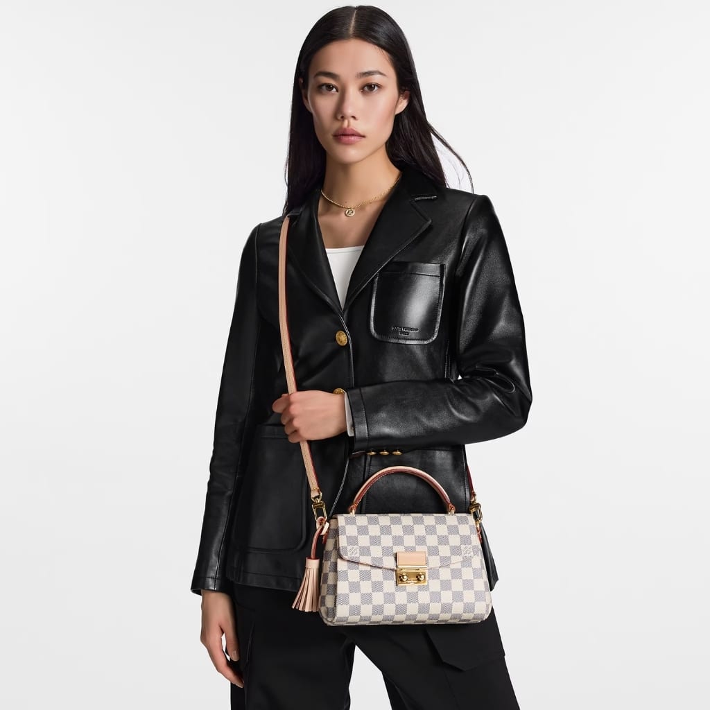 Louis Vuitton Croisette Damier Azur Canvas 24Cm N41581 - Image 11