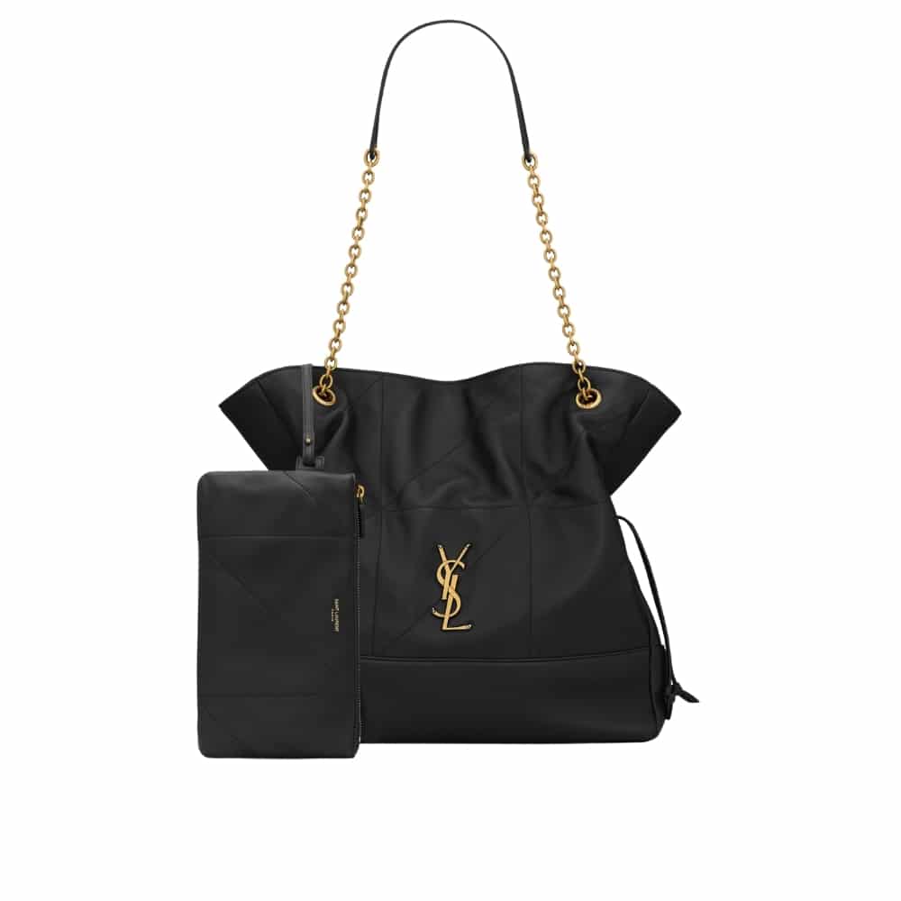 Saint Laurent Jamie 4 3 Shopping In Black 34Cm 809824Aab321000