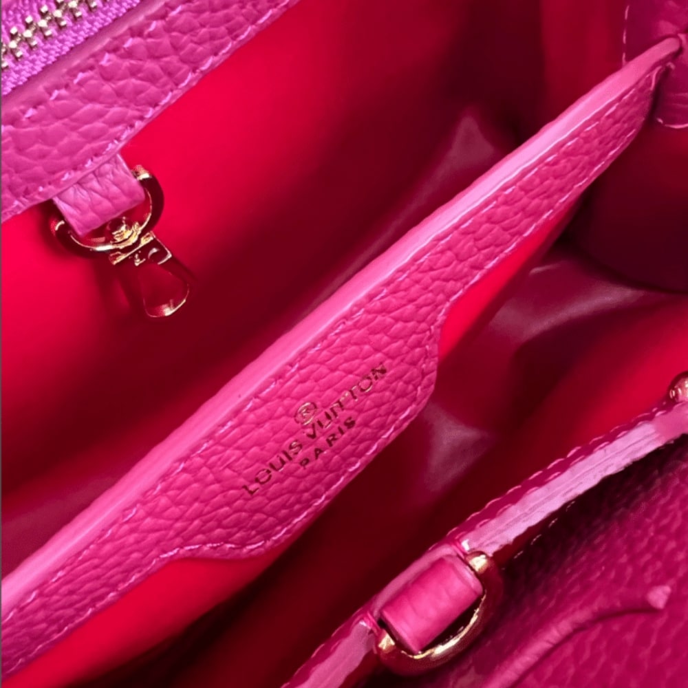 Louis Vuitton Capucines BB Bag Dark Pink 27Cm M20845 - Image 7