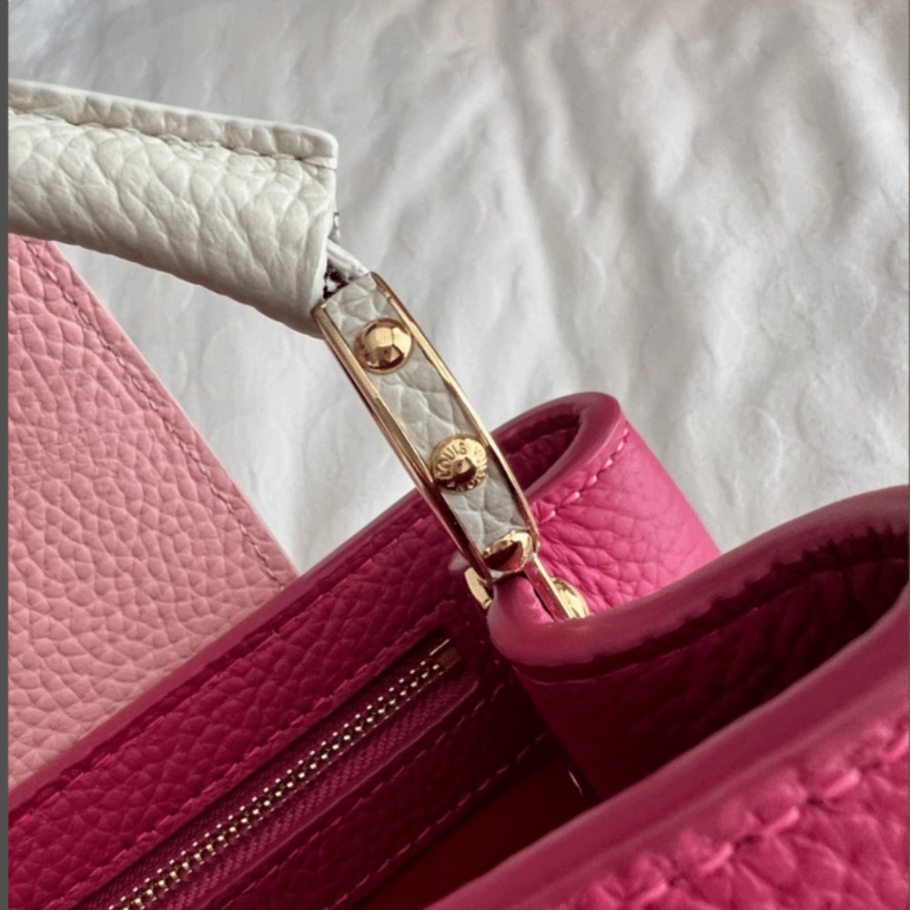 Louis Vuitton Capucines BB Bag Dark Pink 27Cm M20845 - Image 5