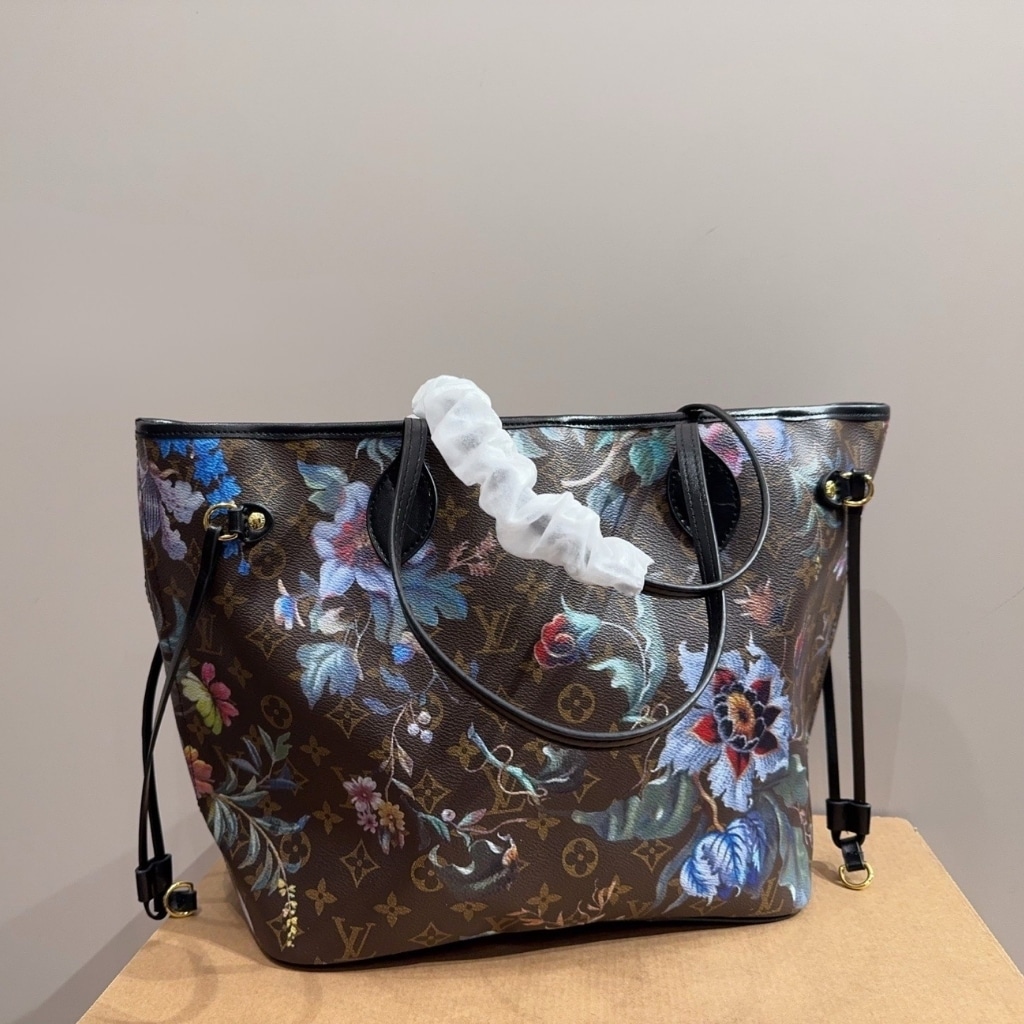 Louis Vuitton Neverfull MM Tote Bag Monogram Canvas Ebene 31cm M28918 - Image 4
