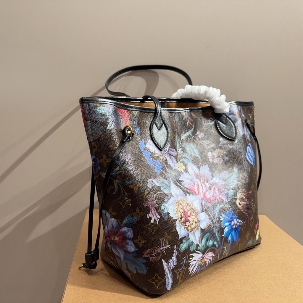 Louis Vuitton Neverfull MM Tote Bag Monogram Canvas Ebene 31cm M28918 - Image 3