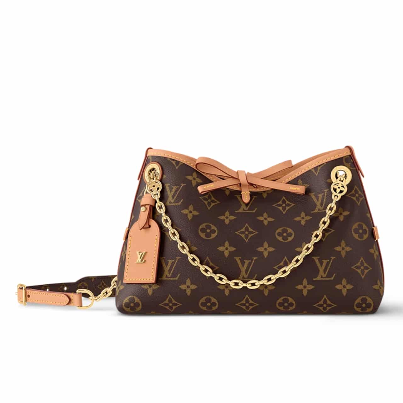 Louis Vuitton Carryall BB Bag Monogram Brown 25Cm M13014