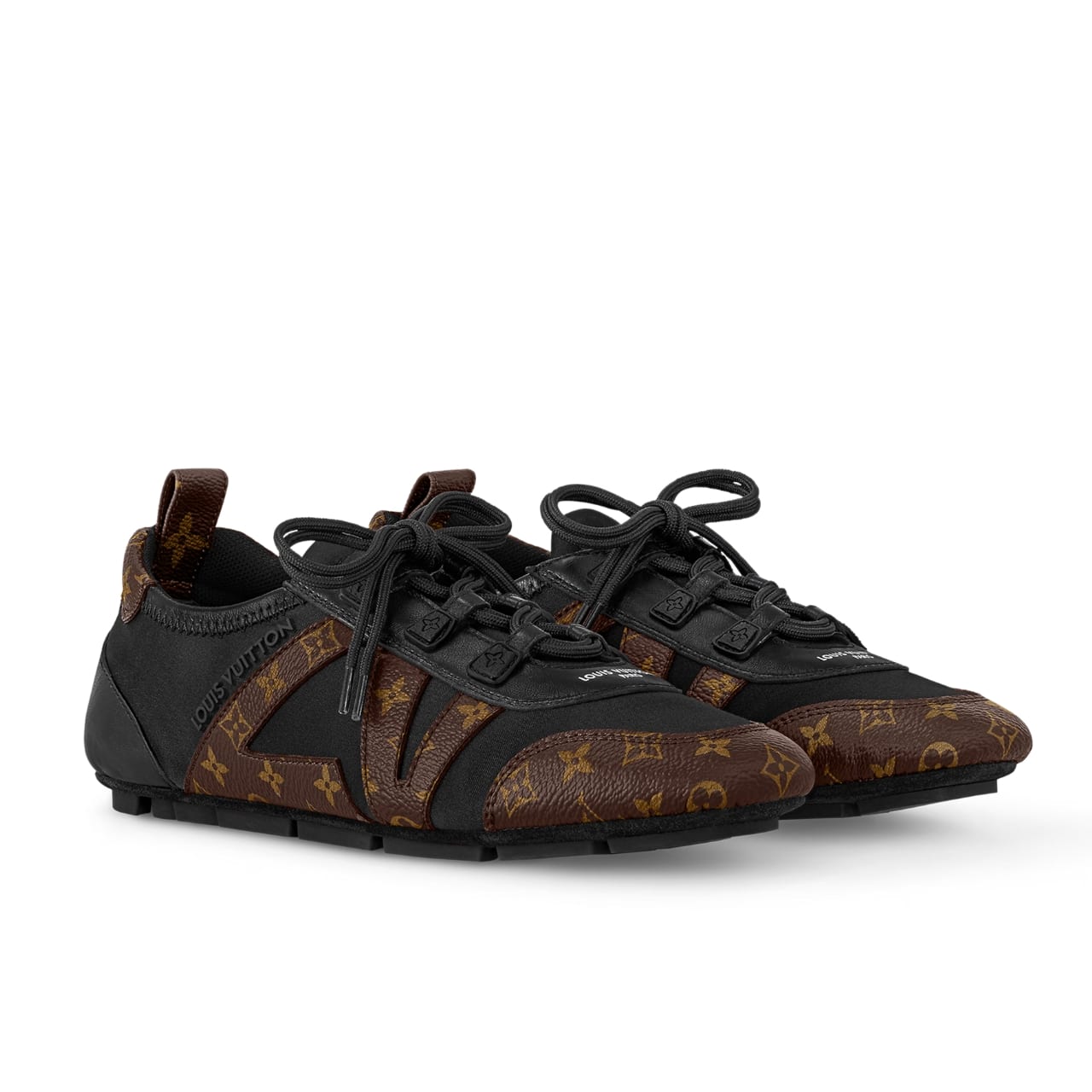 Louis Vuitton Lv Sneakerina Monogram Black 1Ahndo
