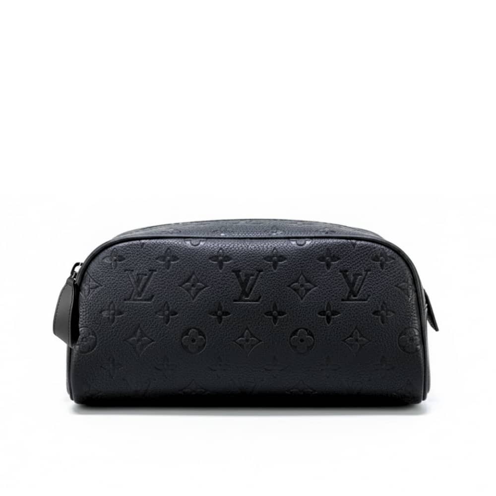 Louis Vuitton Dopp Kit Monogram Black 27Cm M59478