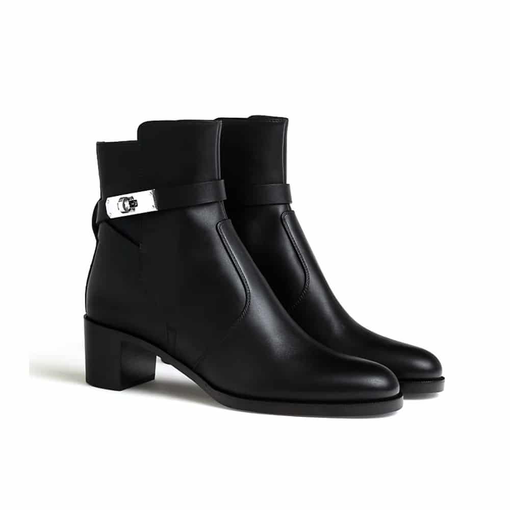 Hermes Frenchie 50 Ankle Boot Black H232128Z 02340