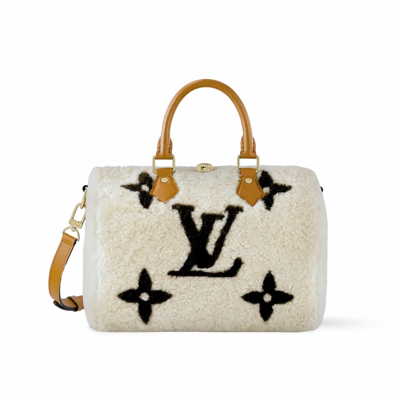Louis Vuitton Lv Ski Speedy Bandoulière 25 White 25Cm M23468
