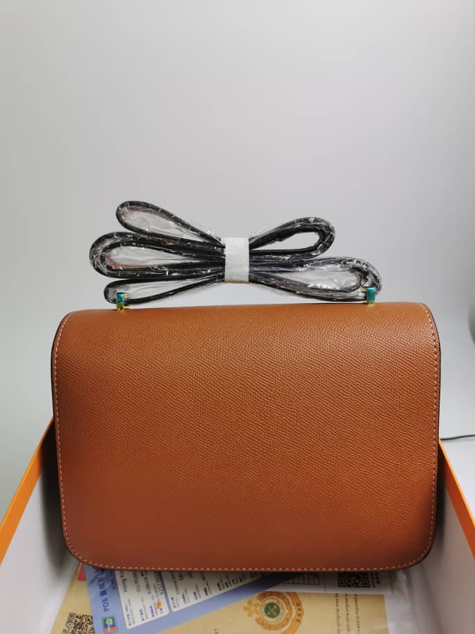 Hermes Constance 24 Togo Leather Gold Hardware Brown 24cm - Image 3