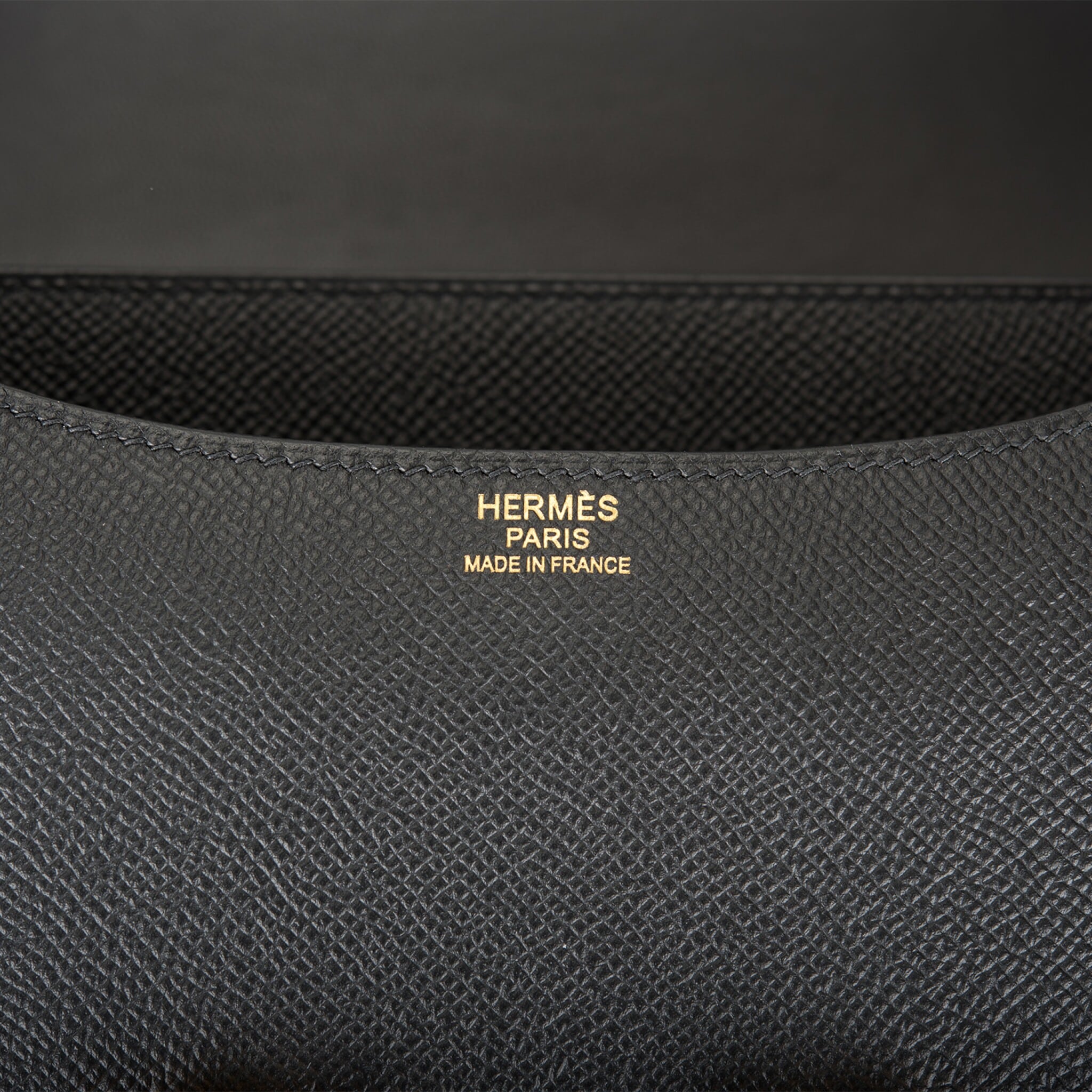 Hermes Constance 24 Togo Leather Gold Hardware Black 24Cm - Image 6