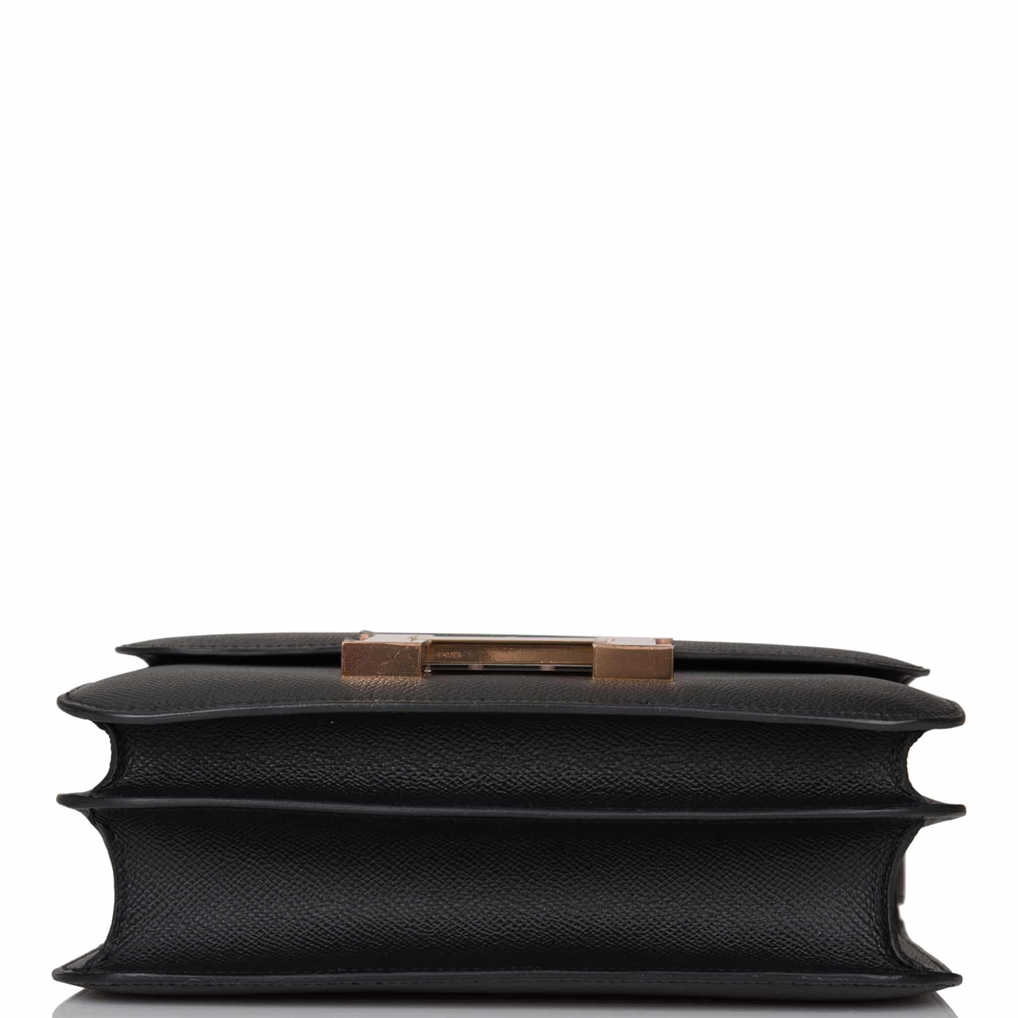 Hermes Constance 24 Togo Leather Gold Hardware Black 24Cm - Image 4